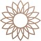 Ekena Millwork Daisy Wood Fretwork Pierced Ceiling Medallion, Wood (Paint Grade), 32"OD x 11 1/8"ID x 3/8"T CMWP32X32X0375DAMF - alternate 1